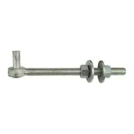 National Hardware 58x8 Zinc Bolt Hook N130-617